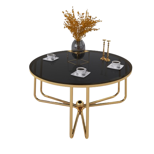 طاولة قهوة دائرية