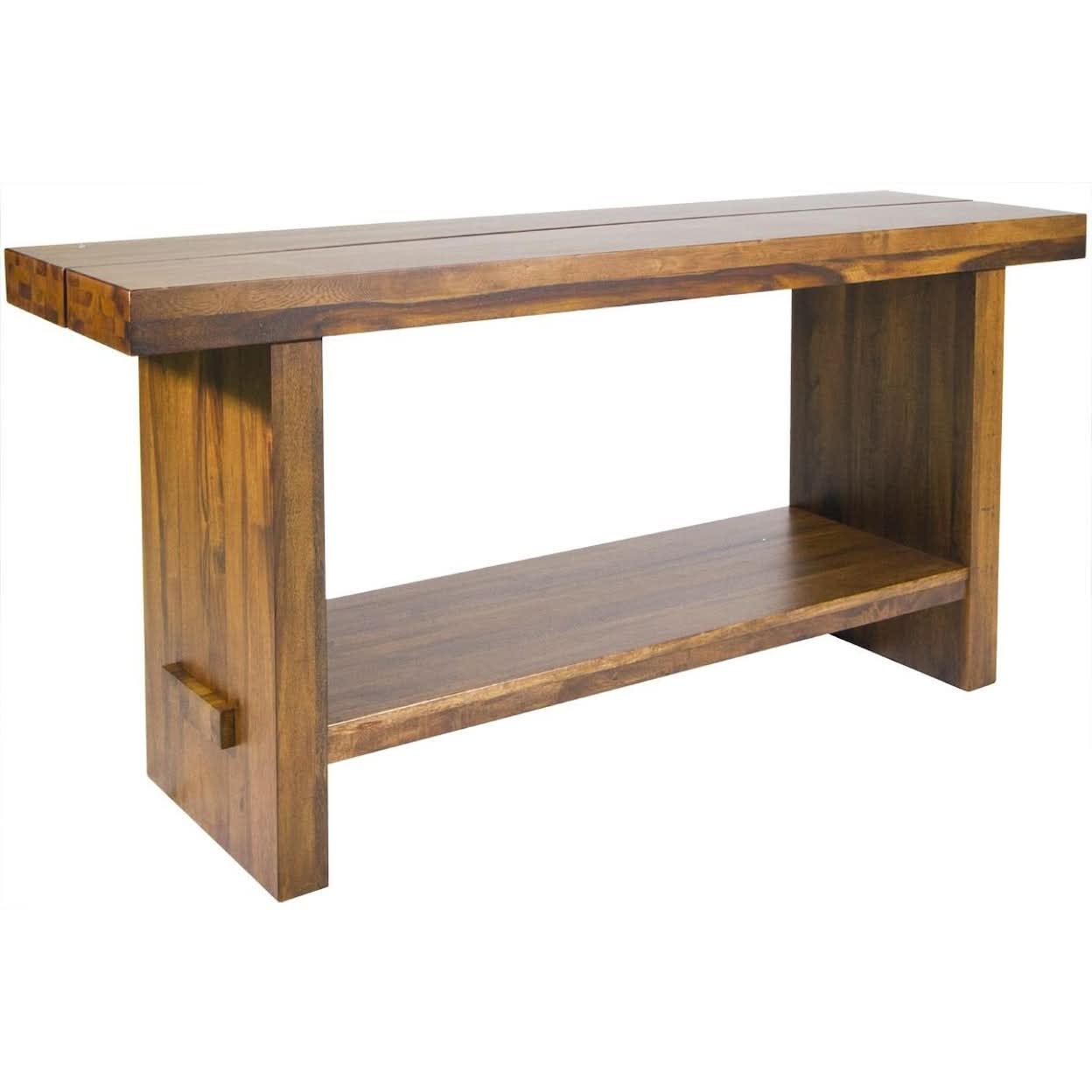 كونسول خشبي برف