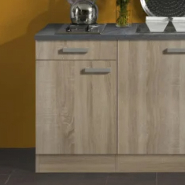 وحدة تخزين مطبخ بأرفف علوية