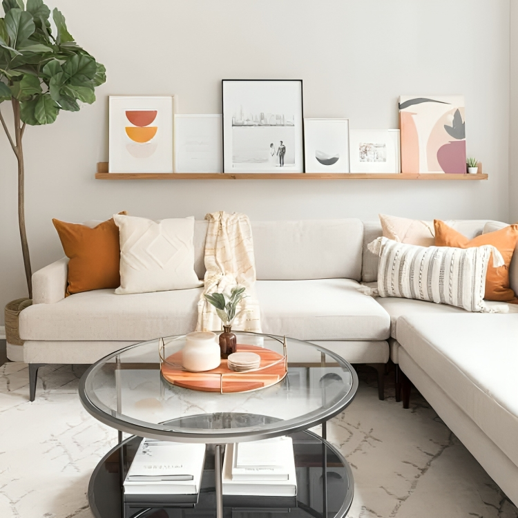 كنب زاوية بتصميم مودرن