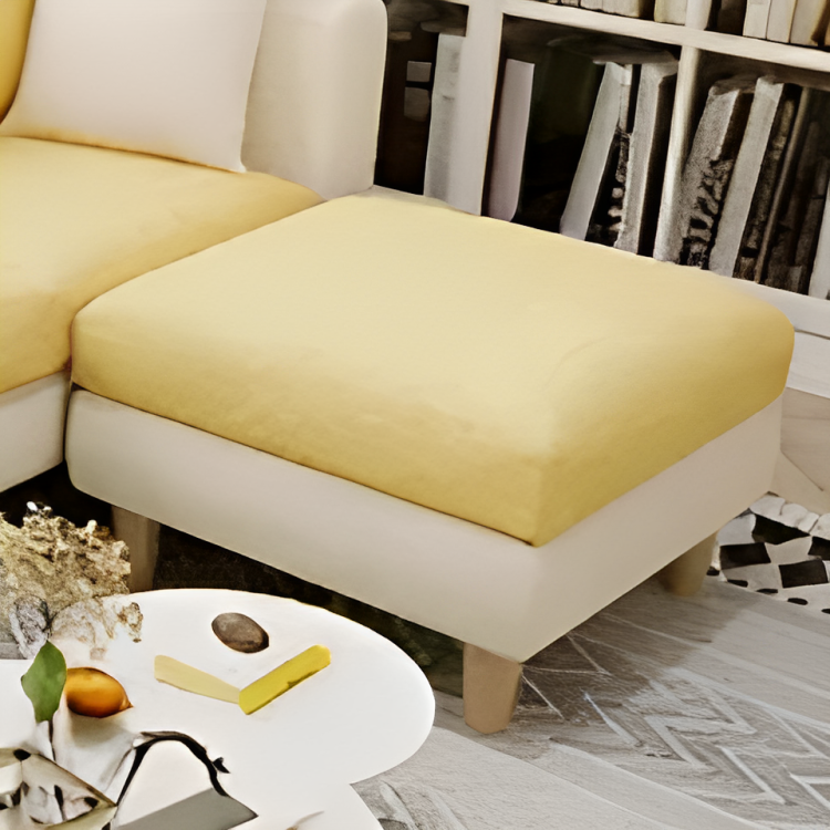 كنب زاوية بتصميم بسيط