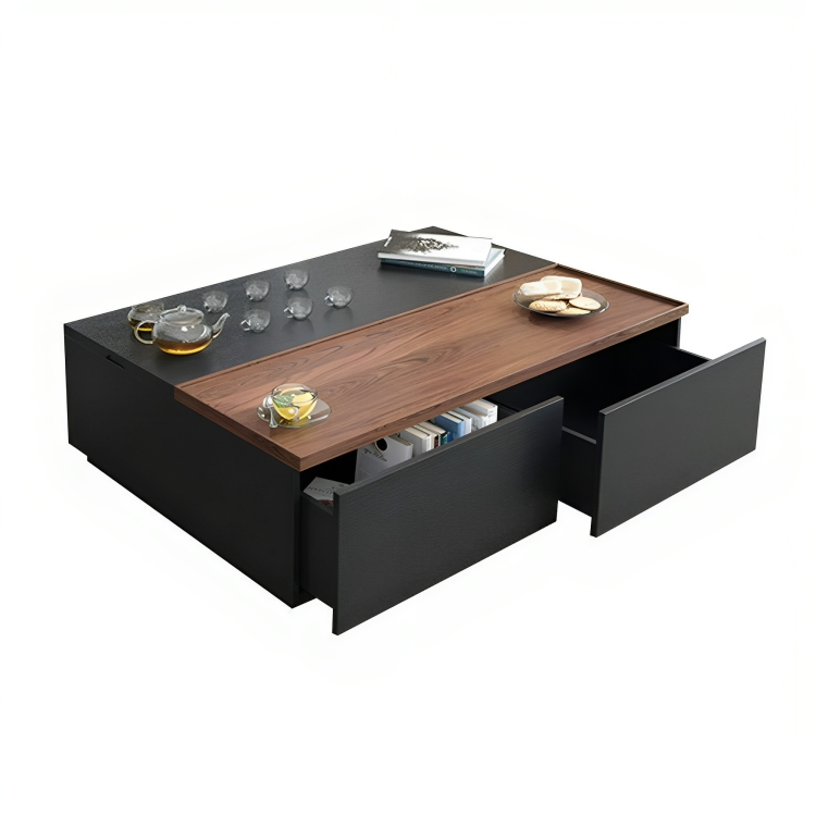 طاولة قهوة مع طاولة تلفاز