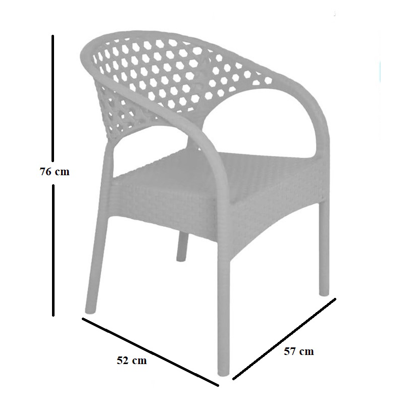 طقم نيو بامبو 4 كرسي وترابيزة