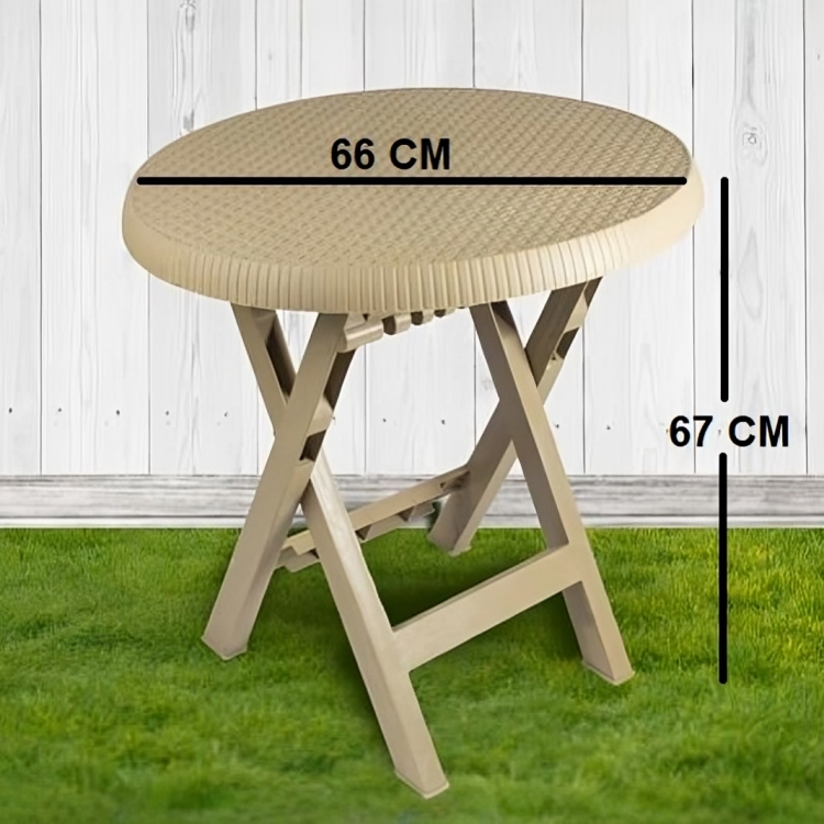 طقم بلاستيك اربع كراسي وترابيزة