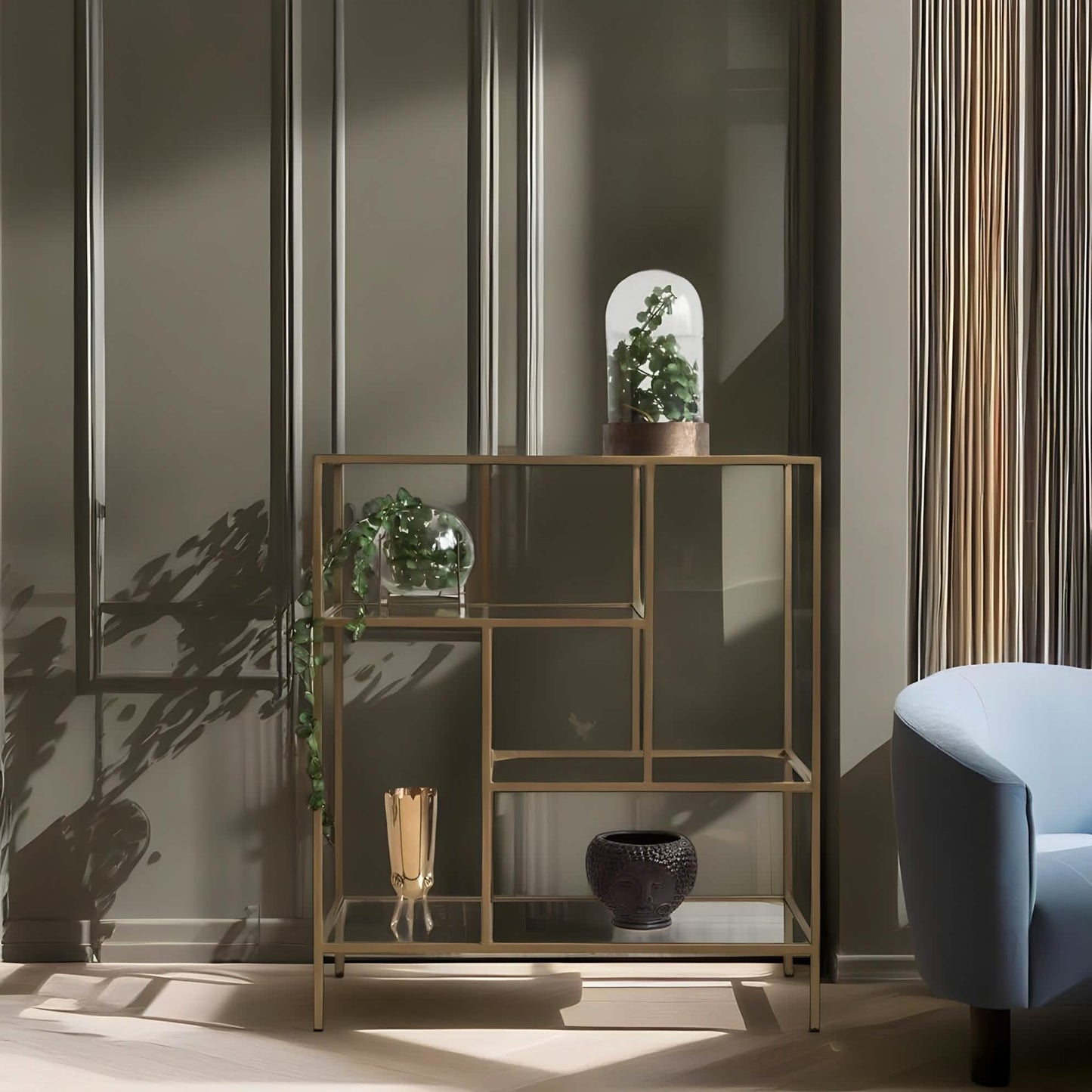 وحدة أرفف معدن