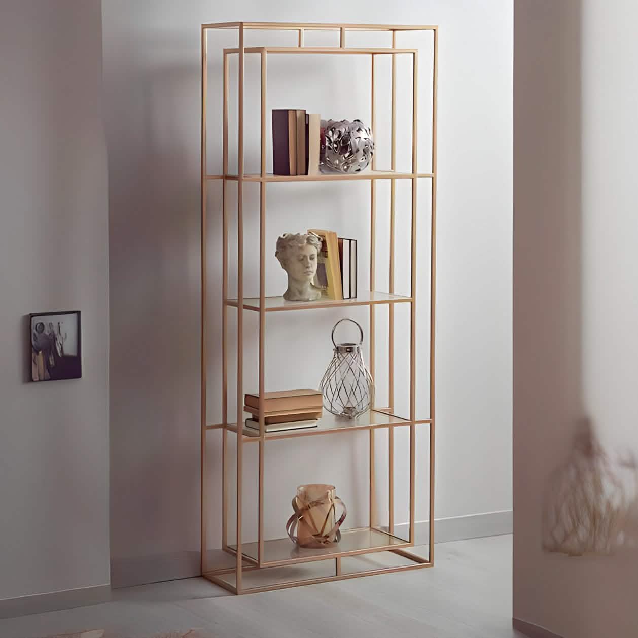 وحدة أرفف معدن