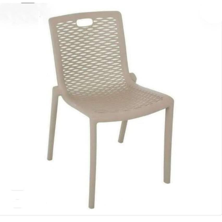 اثاث خارجي 5 قطع مع طاولة مستديره متعدد الالوان