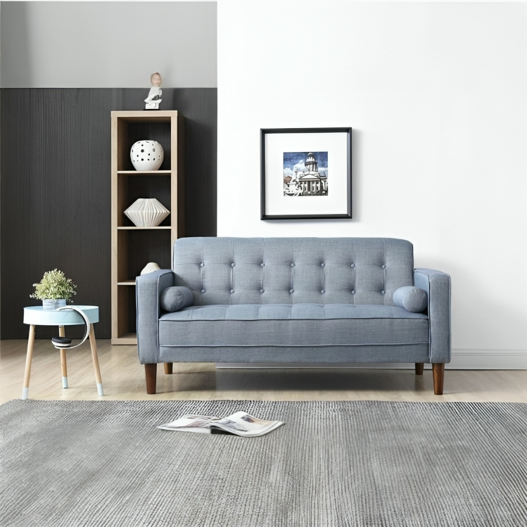 كنبة ثلاثية بتصميم شيك