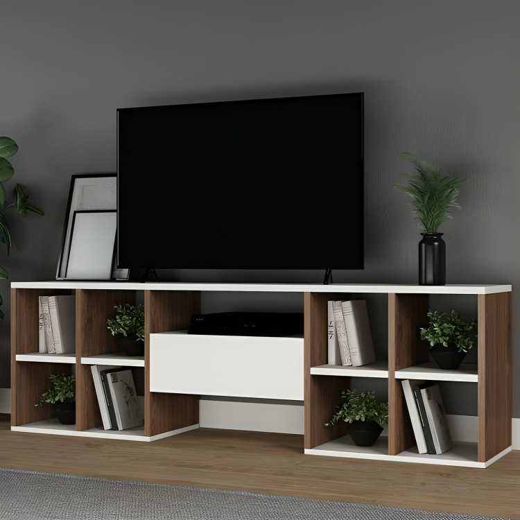 طاولة تلفاز بتصميم مميز