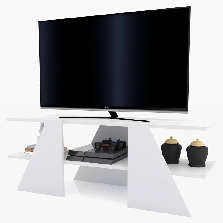 طاولة تلفاز بتصميم مبتكر