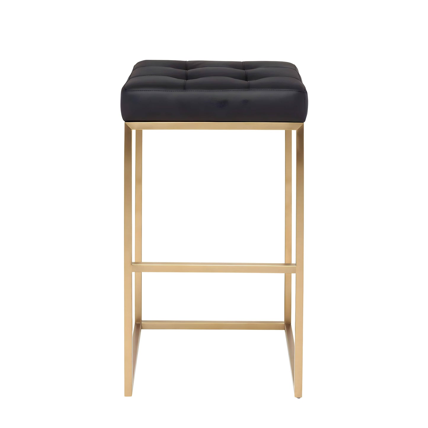 كرسي بار معدني لون أسود