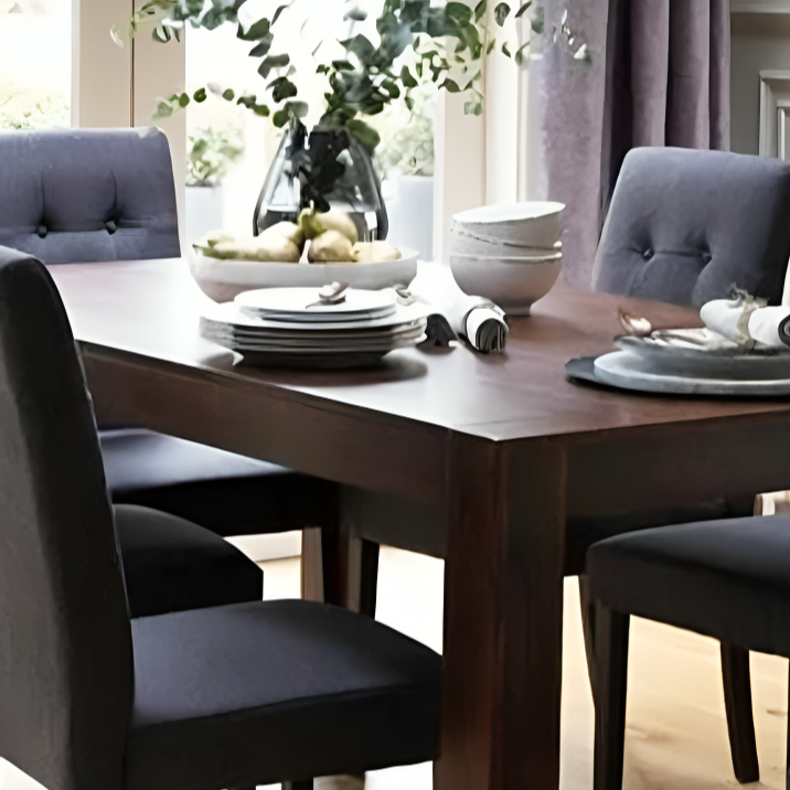 طاولة سفرة مع 6 كراسي