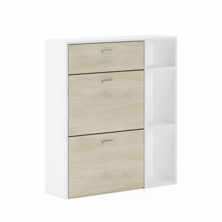 خزانة أحذية أحذية خشبية