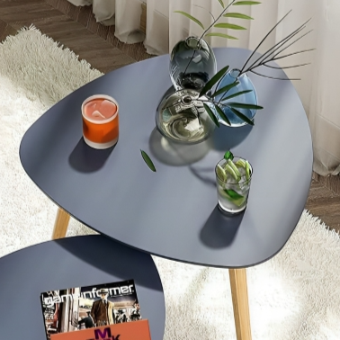 طاولة جانبية مزدوجة