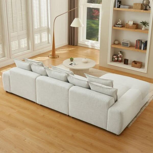 كنبة زاوية حرف ال فاخرة