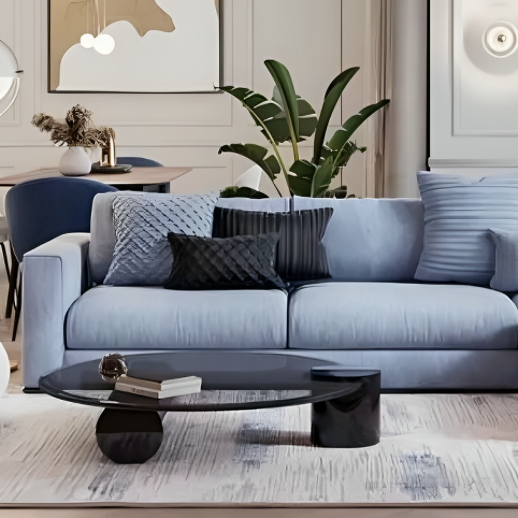 كنبة زاوية بتصميم حديث