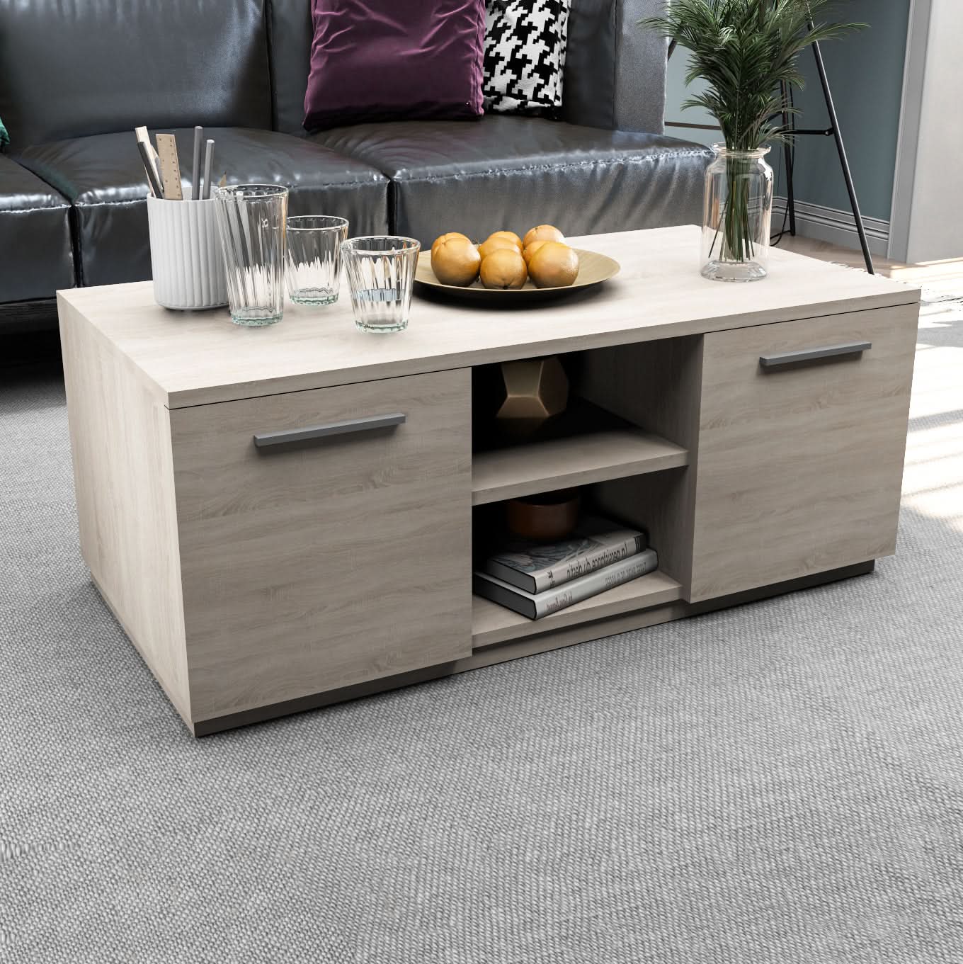 طاولة قهوة بتصميم عصري