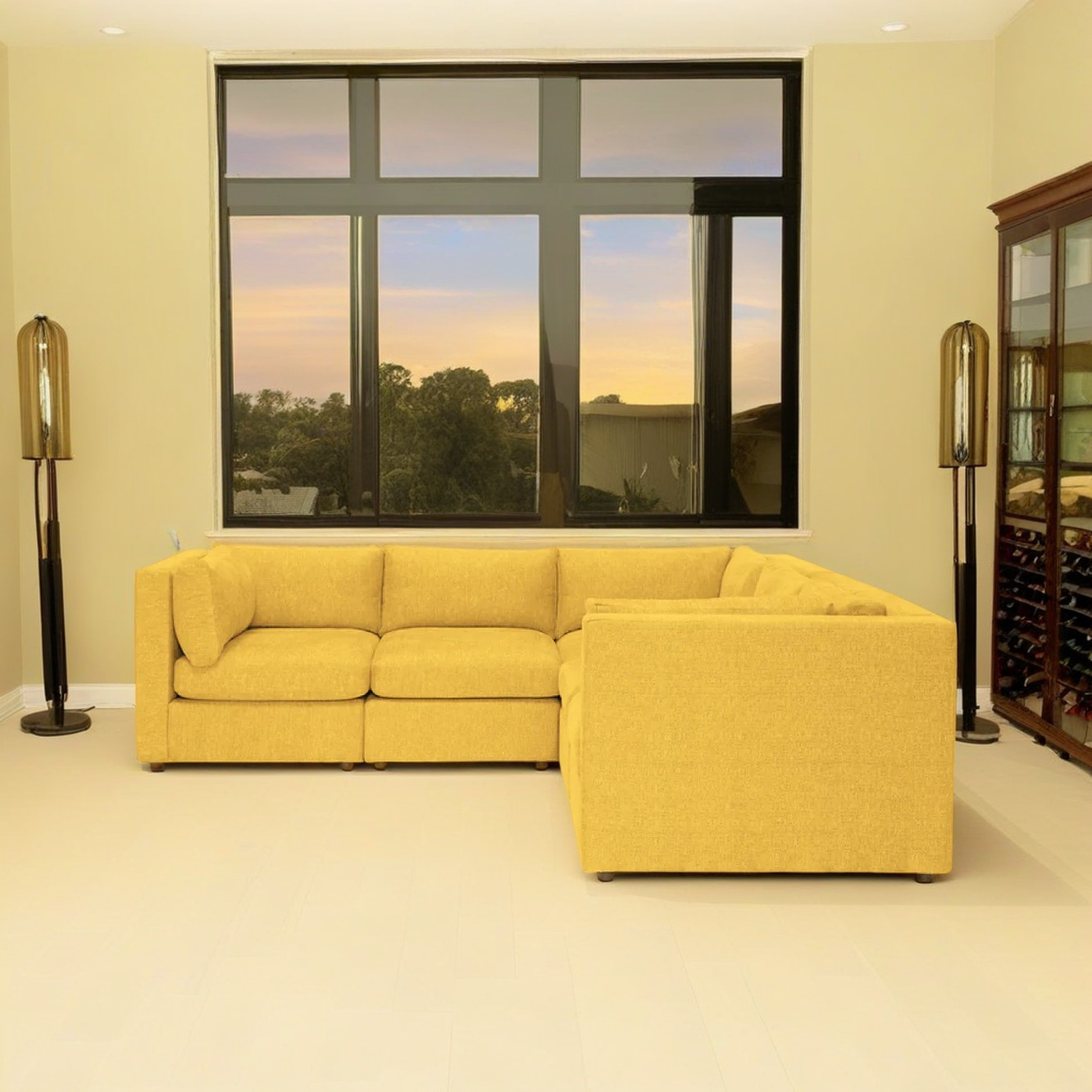 ركنة فاخرة خشب طبيعي راحة استثنائية - Baytuk