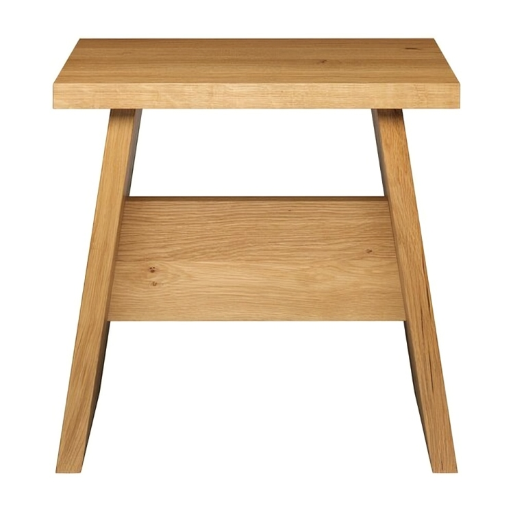 طاولة جانبية بتصميم بسيط