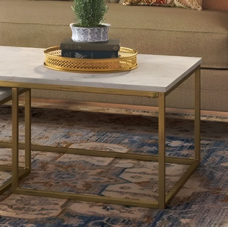 طاولة قهوة متداخلة