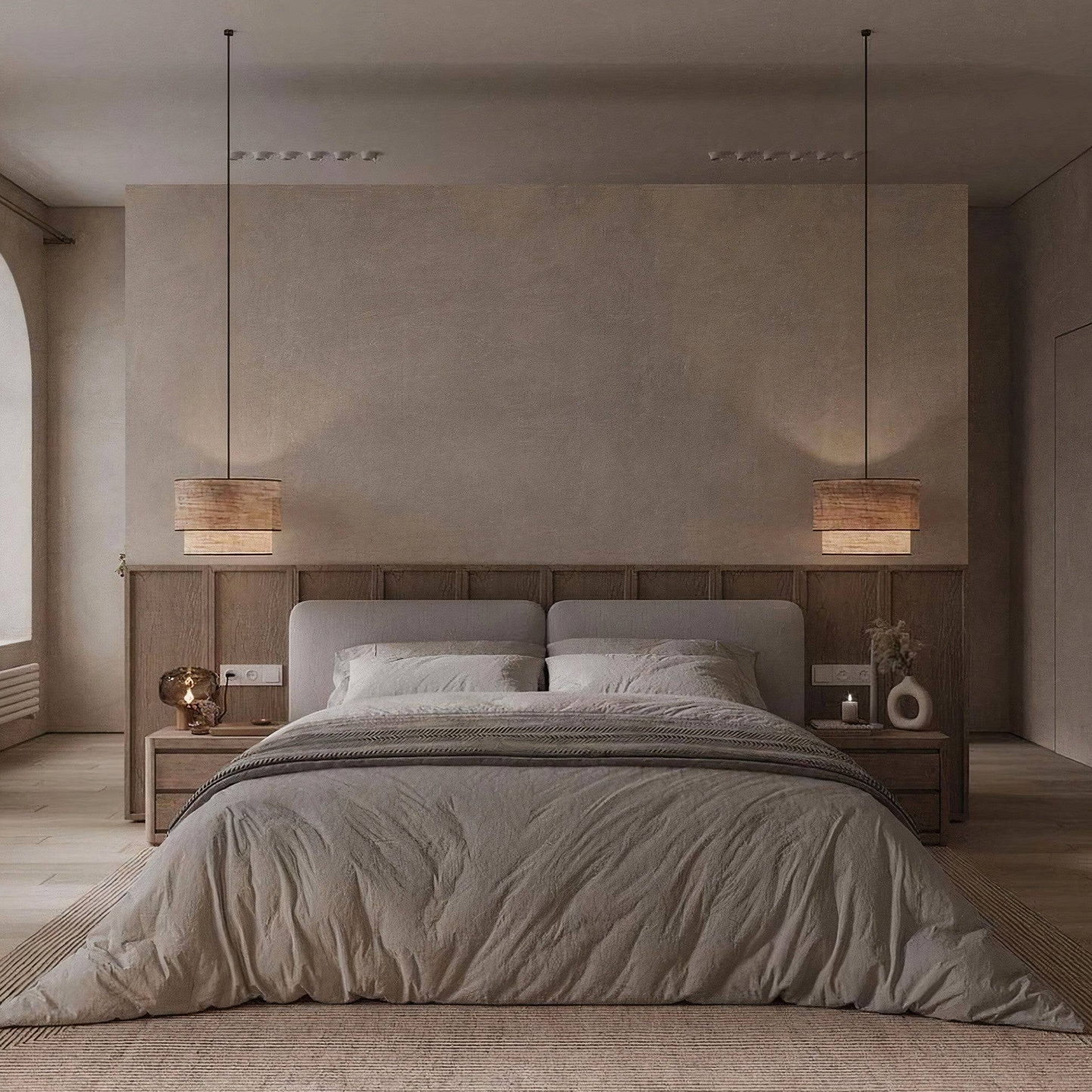 سرير خشب طبيعي - Baytuk