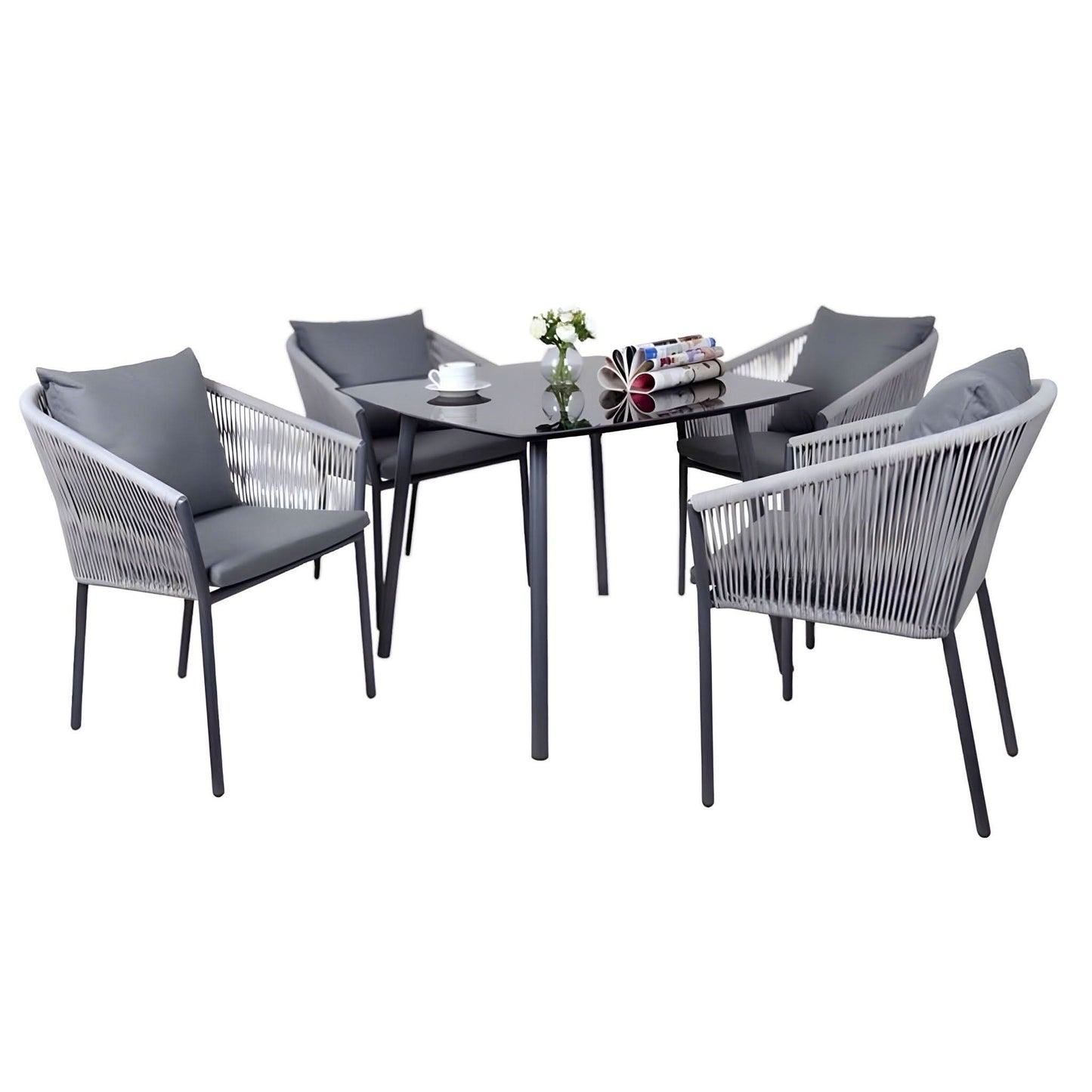 طقم خارجي حديد ودوبار