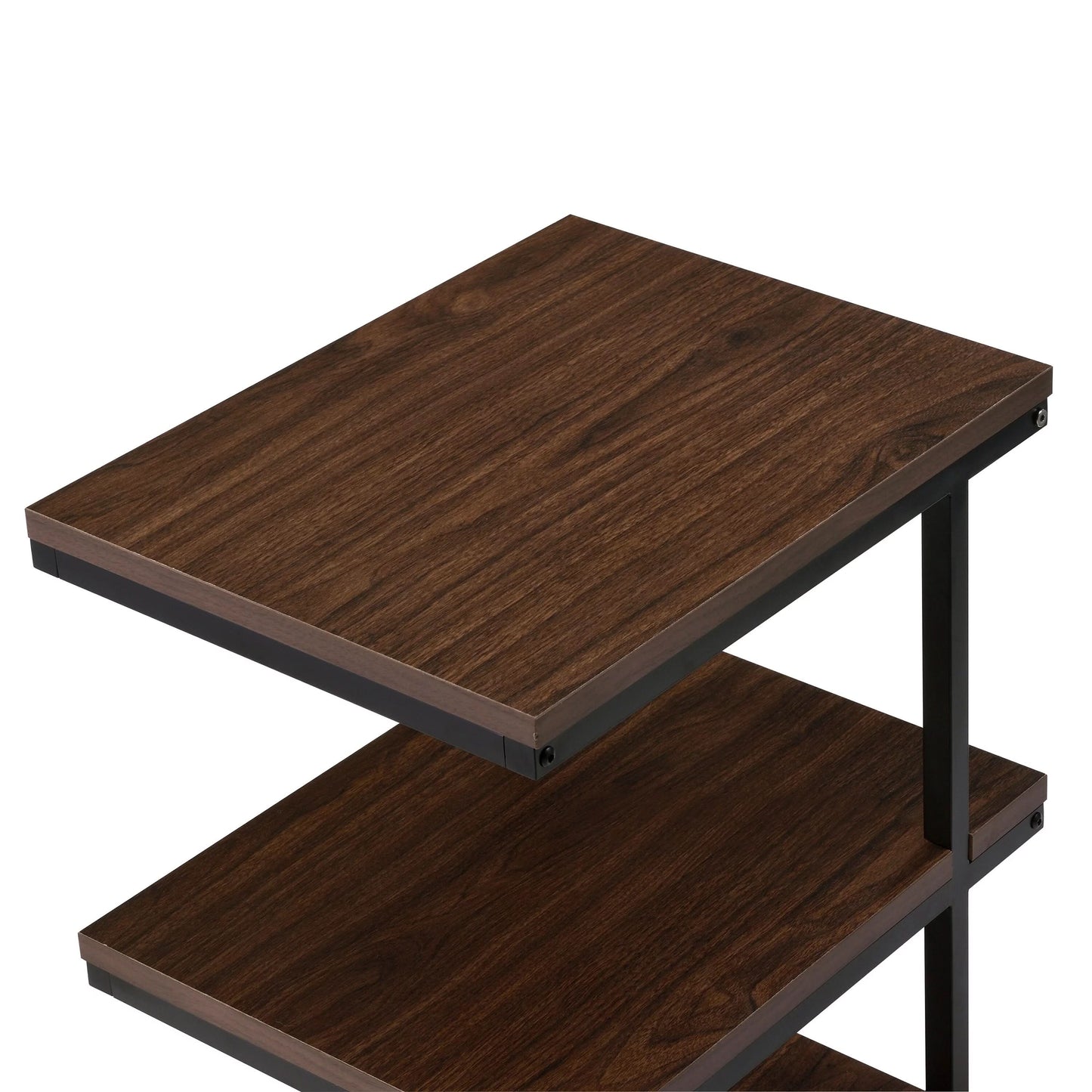 طاولة جانبية بأرفف