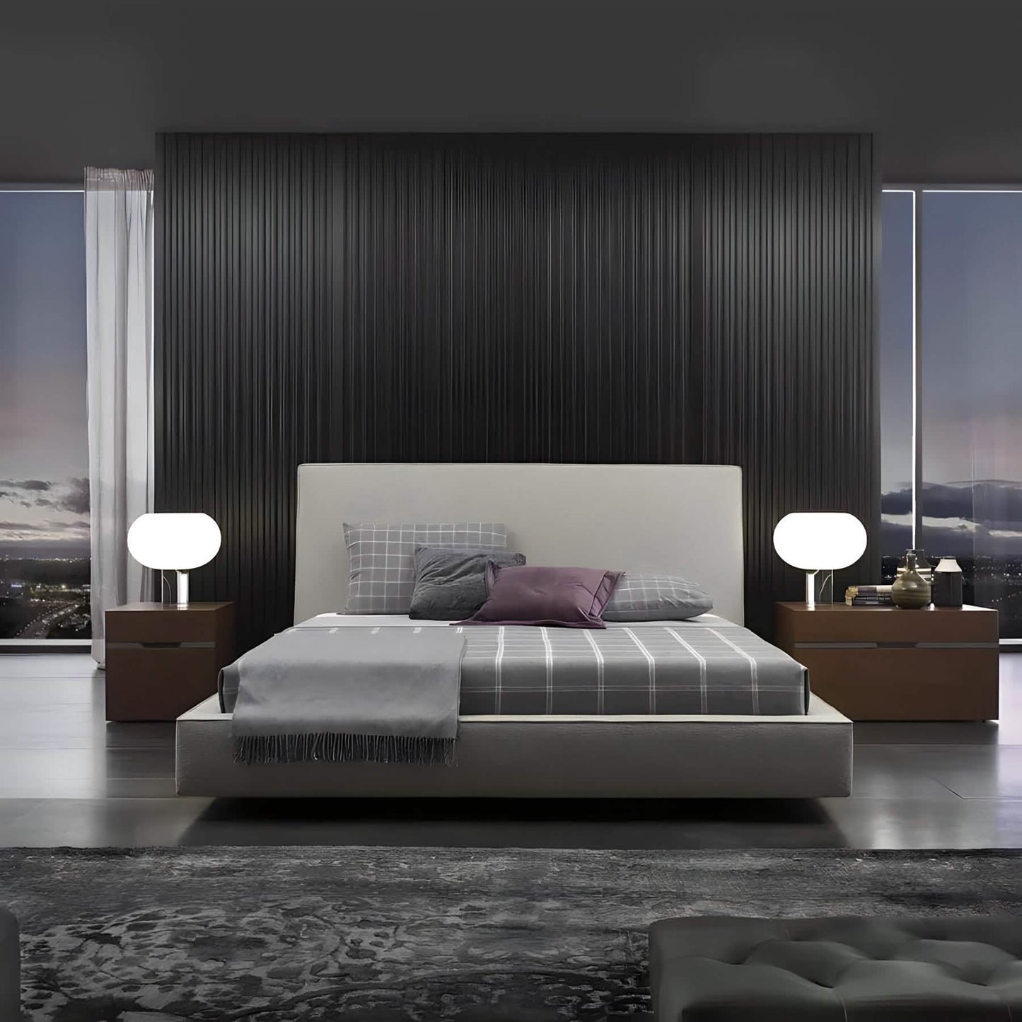 سرير خشب طبيعي - Baytuk