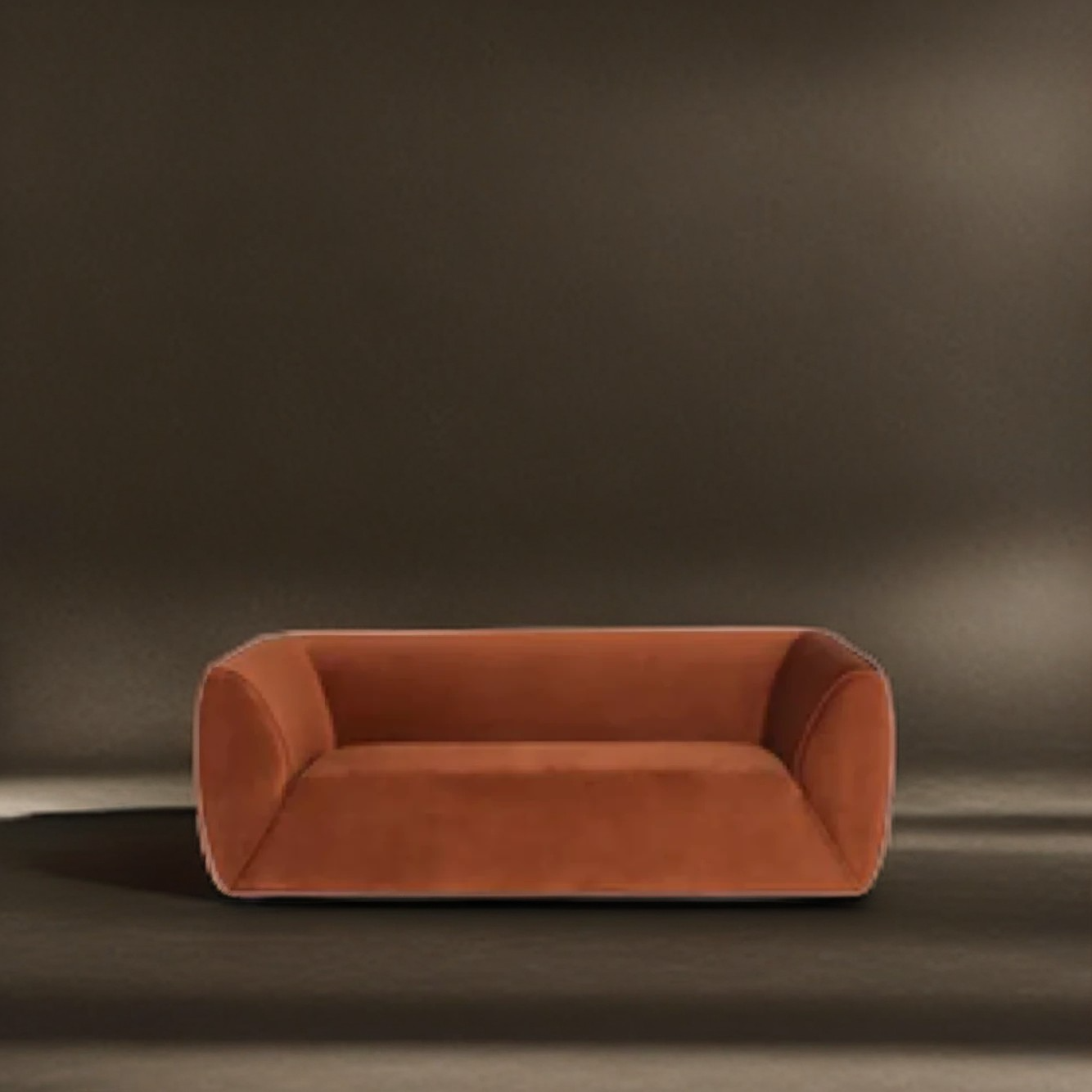 كنبة فاخرة خشبية مع تصميم أنيق - Baytuk