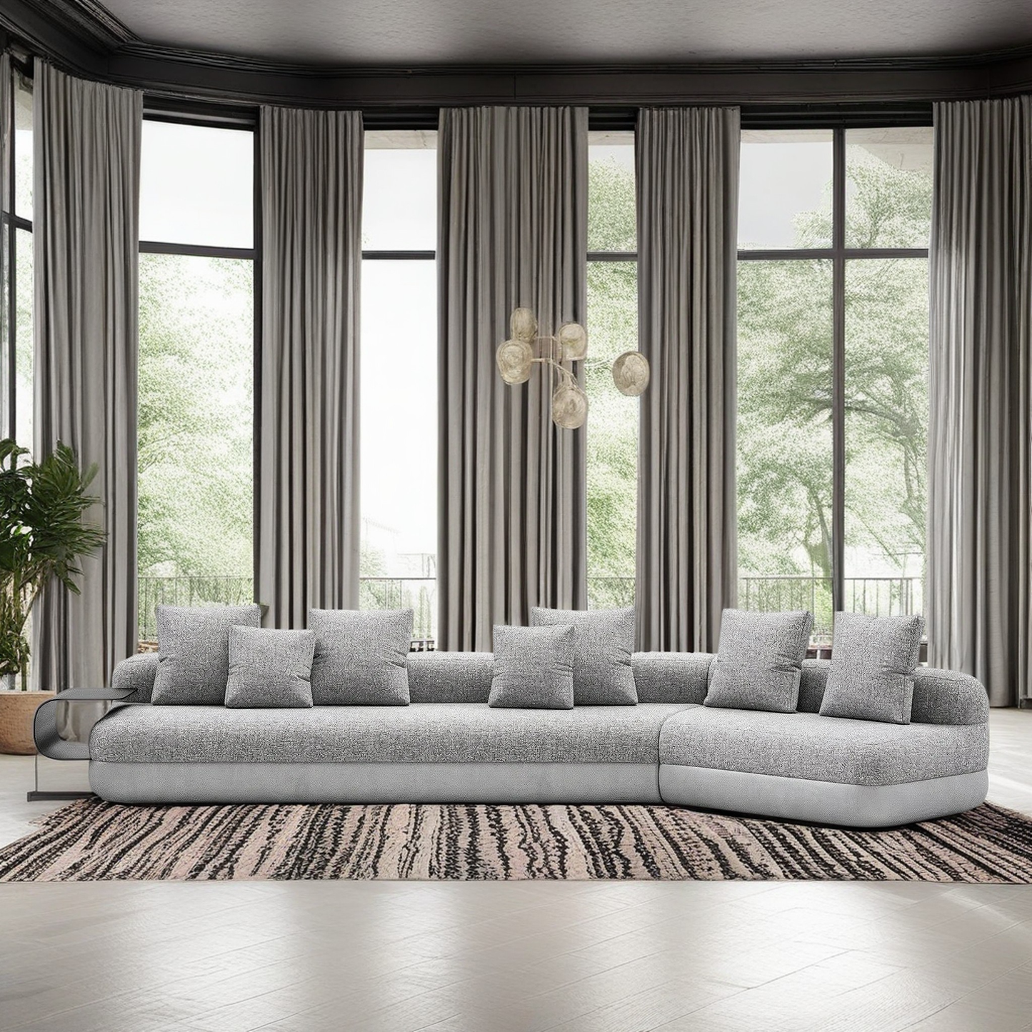 ركنة فاخرة خشبية مريحة - Baytuk