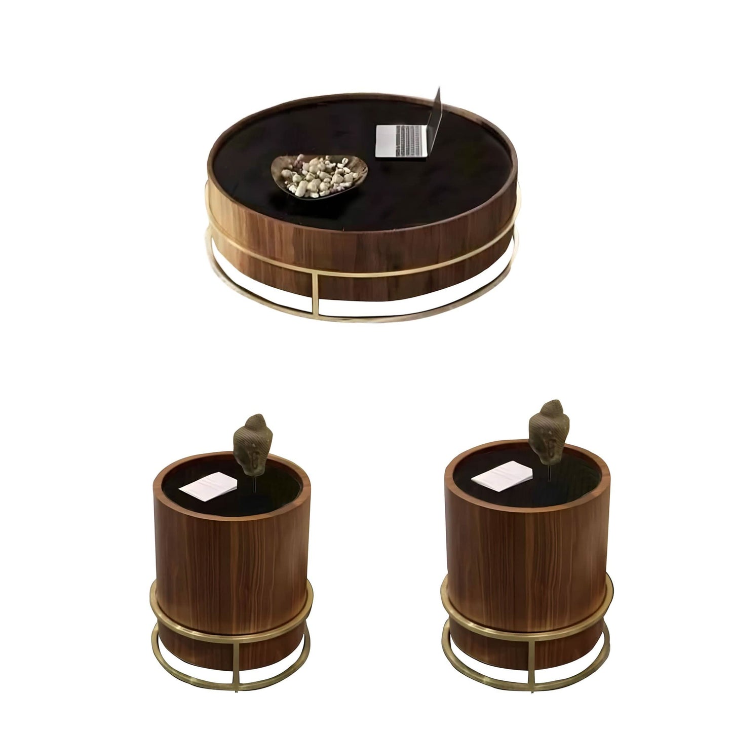 طقم طاولات ام دي اف