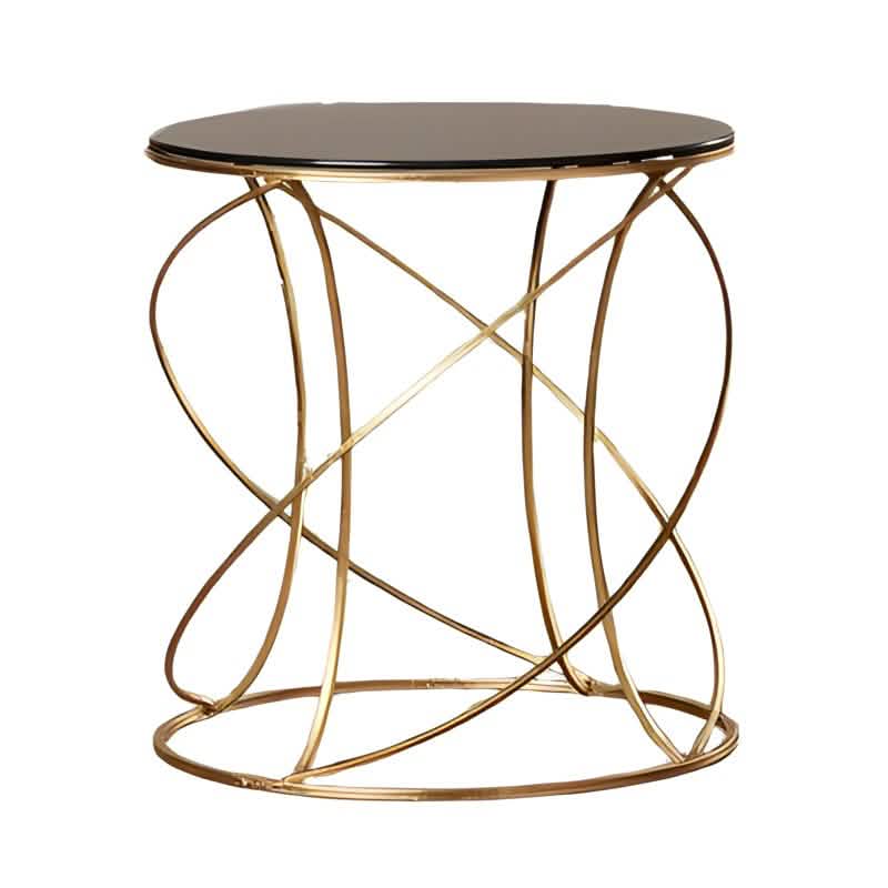 طاولة جانبية زجاج