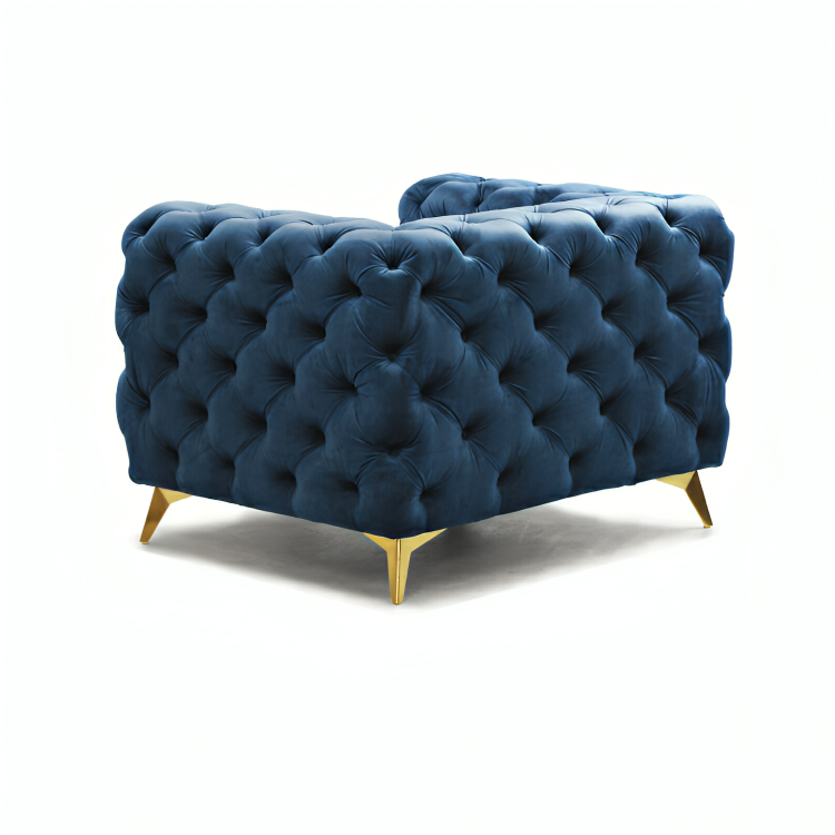 كرسي كابتونيه بهيكل خشبي