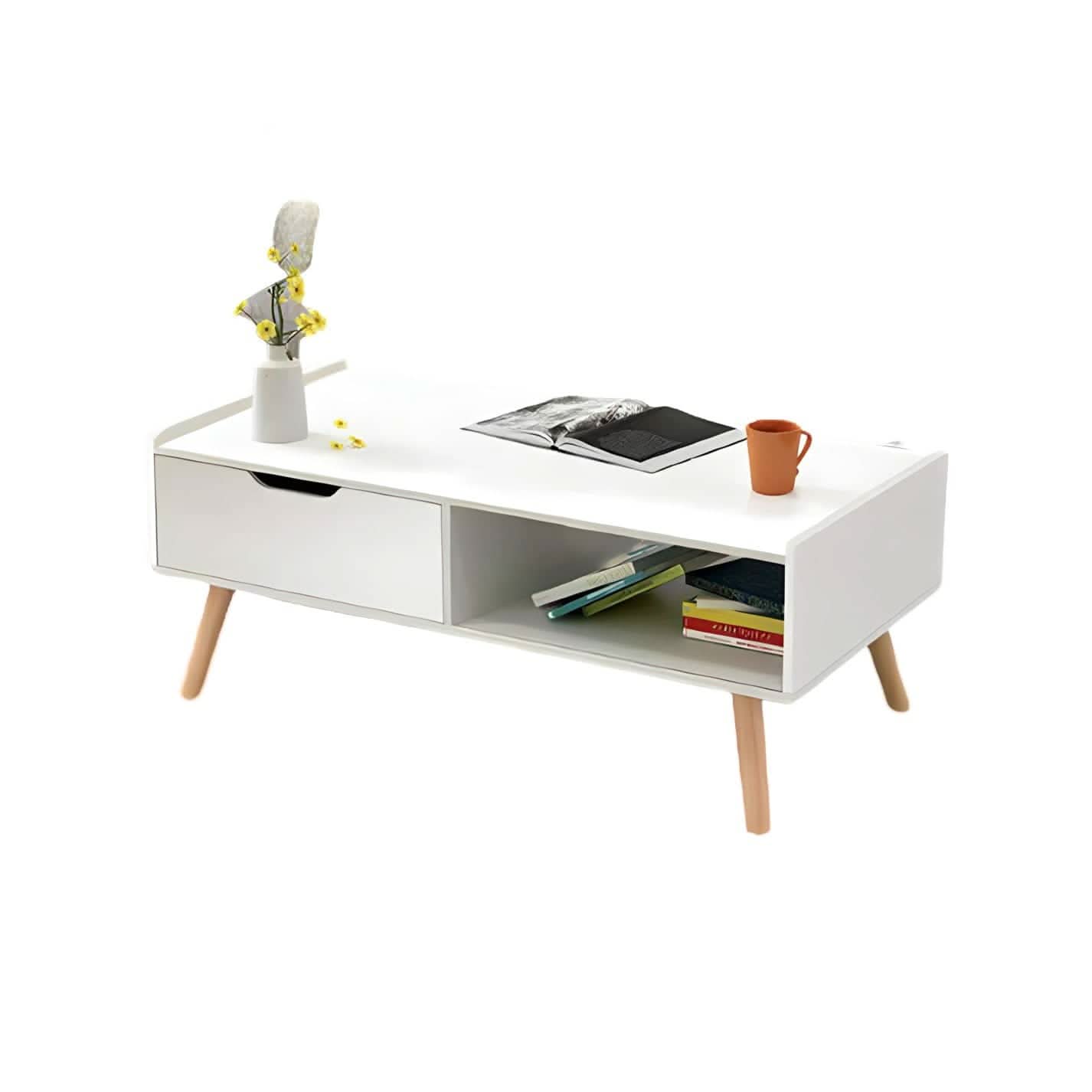 طاولة قهوة ام دي اف