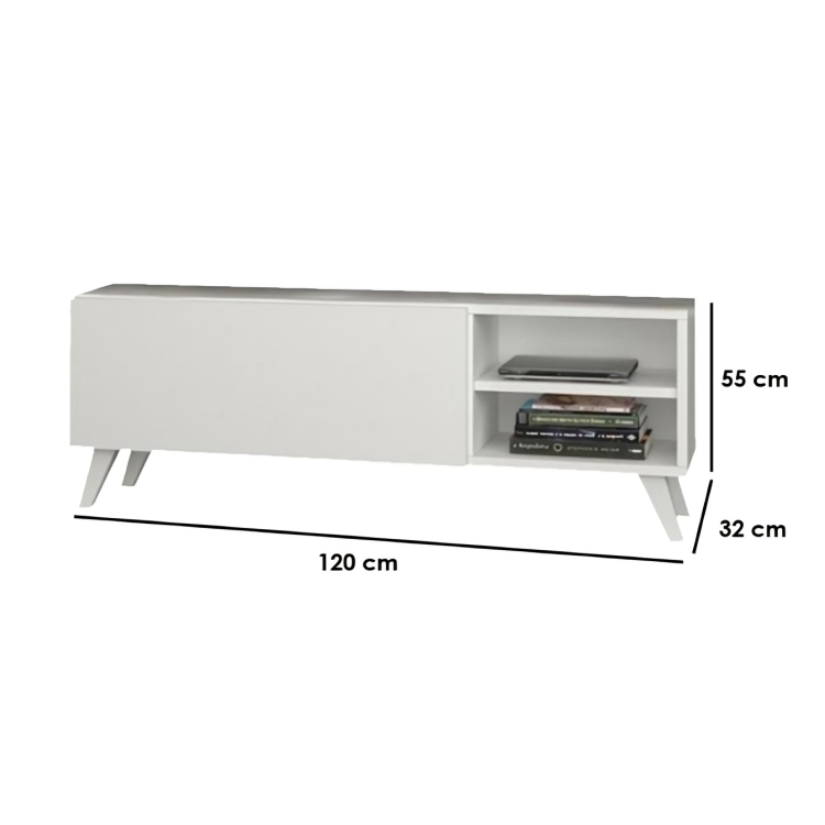 طاولة تلفاز بتصميم بسيط