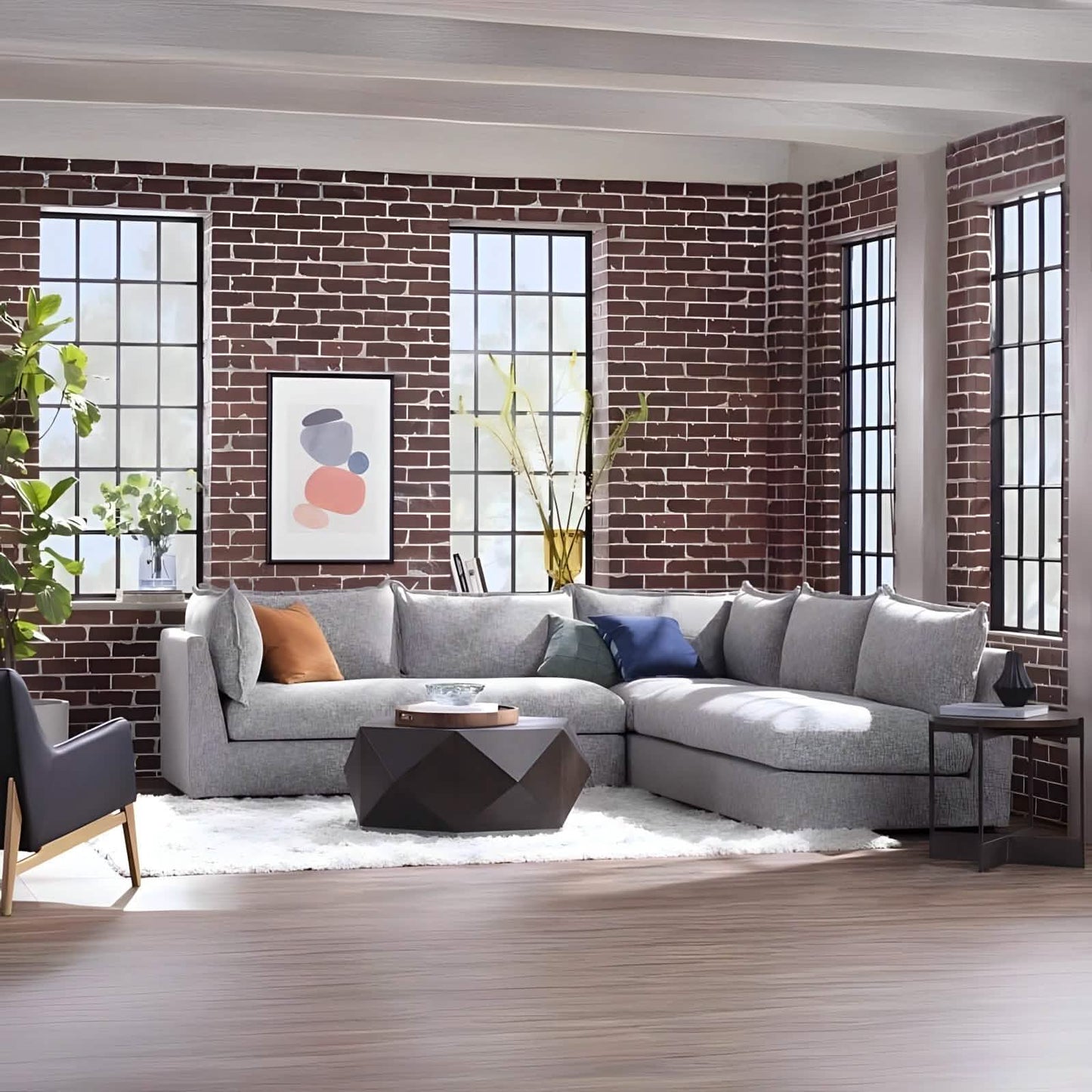 فاخرة ركنة خشب طبيعي راقية - Baytuk