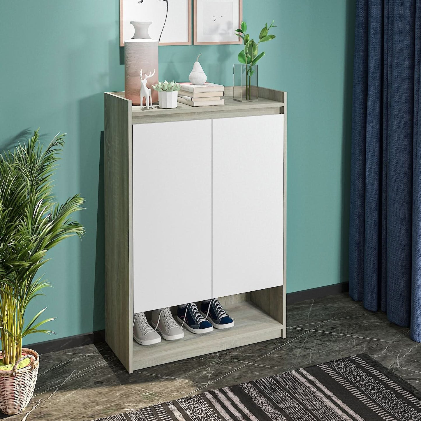 خزانة أحذية احذية خشبية مميزة