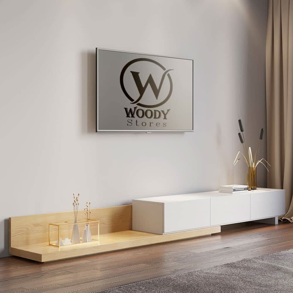 طاولة تلفاز  ام دي اف 