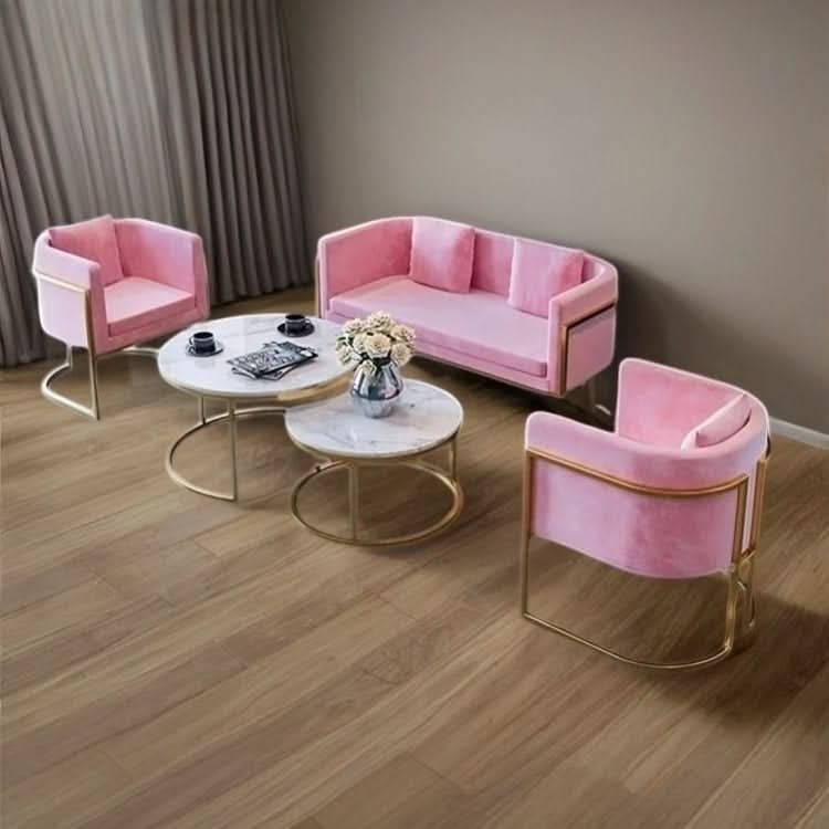 طقم كنب مع طاولة قهوة 