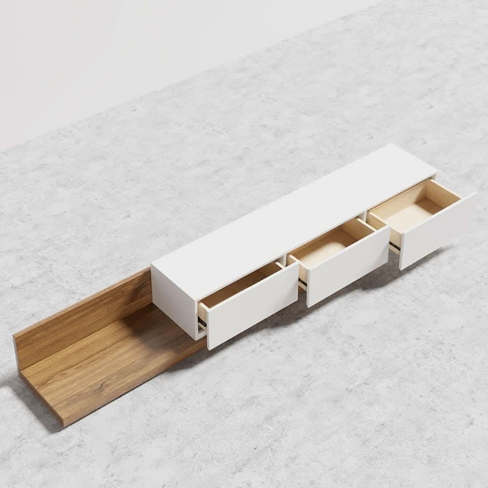 طاولة تلفاز  ام دي اف 