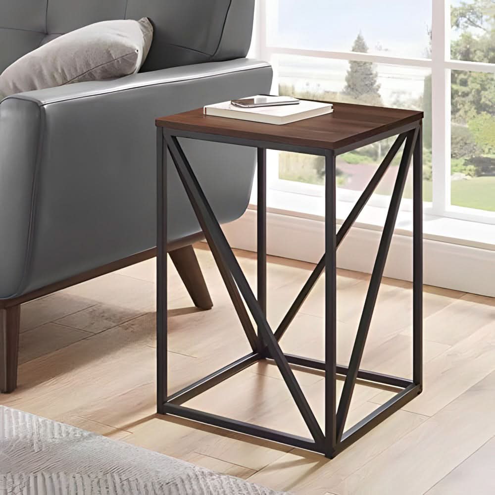 طاولة جانبية ام دي اف