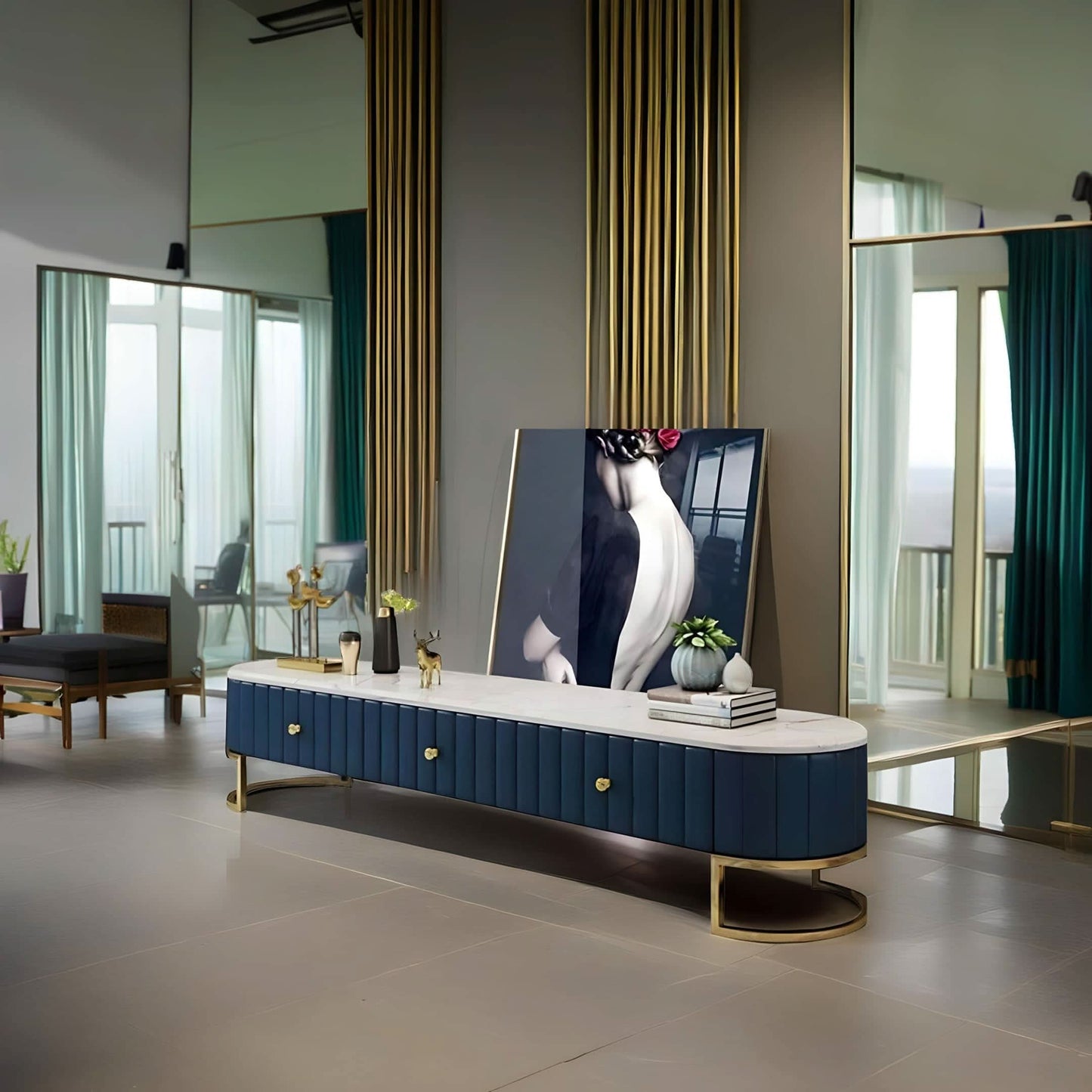 طقم طاولات ام دي اف 