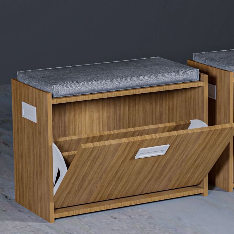 خزانة أحذية أحذية خشبية مميزة 