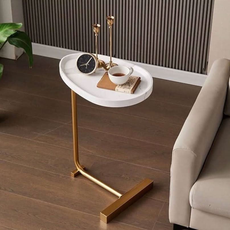 طاولة خدمة بيضاوية 