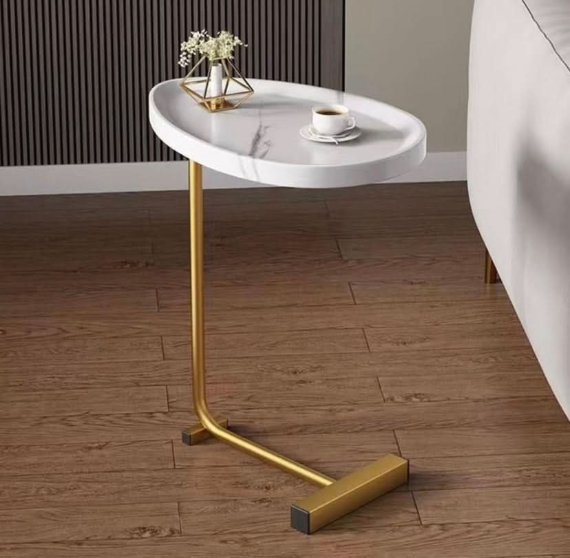 طاولة خدمة بيضاوية 