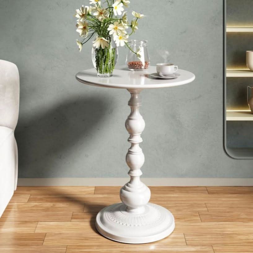 طاولة جانبية دائرية 