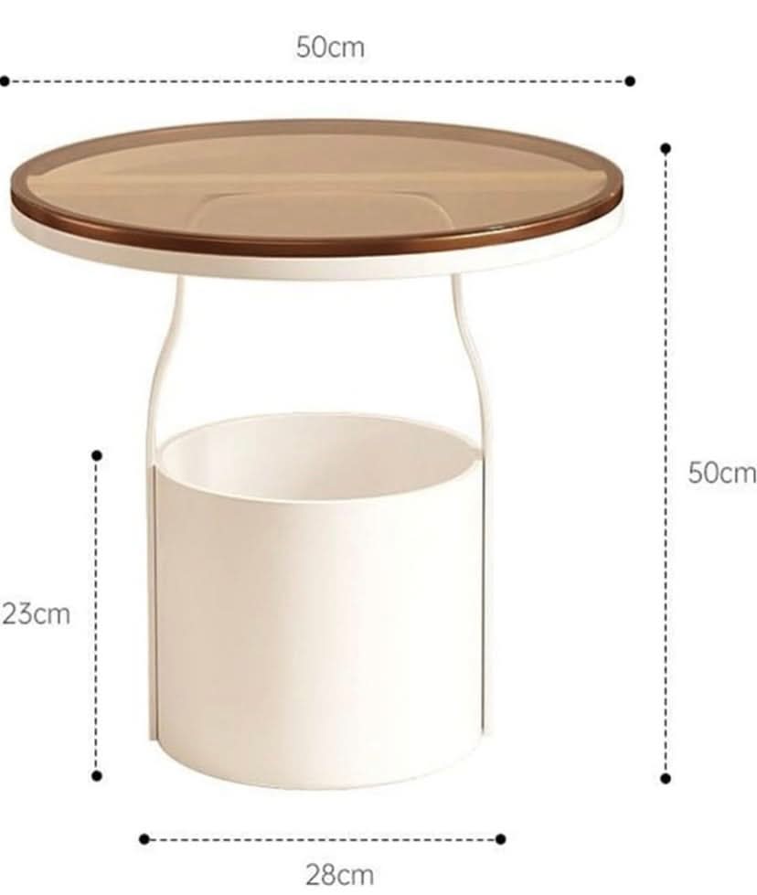 طاولة قهوة دائرية 