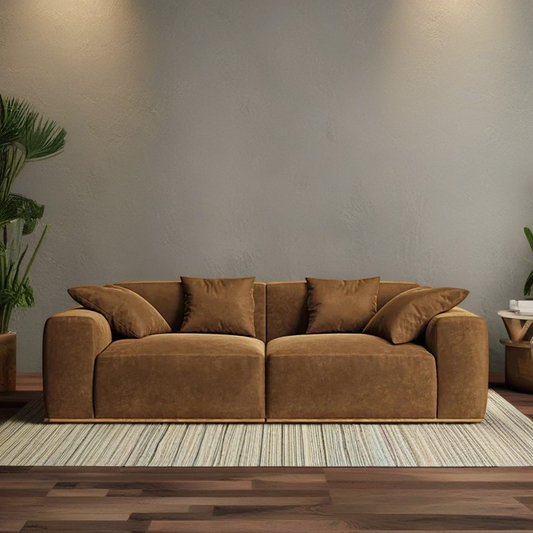 فاخرة كنبة خشب طبيعي متينة للراحة - Baytuk