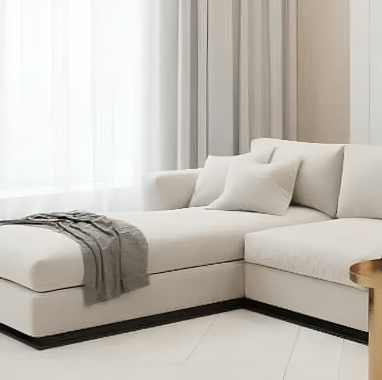 كنب زاوية بتصميم شيك 