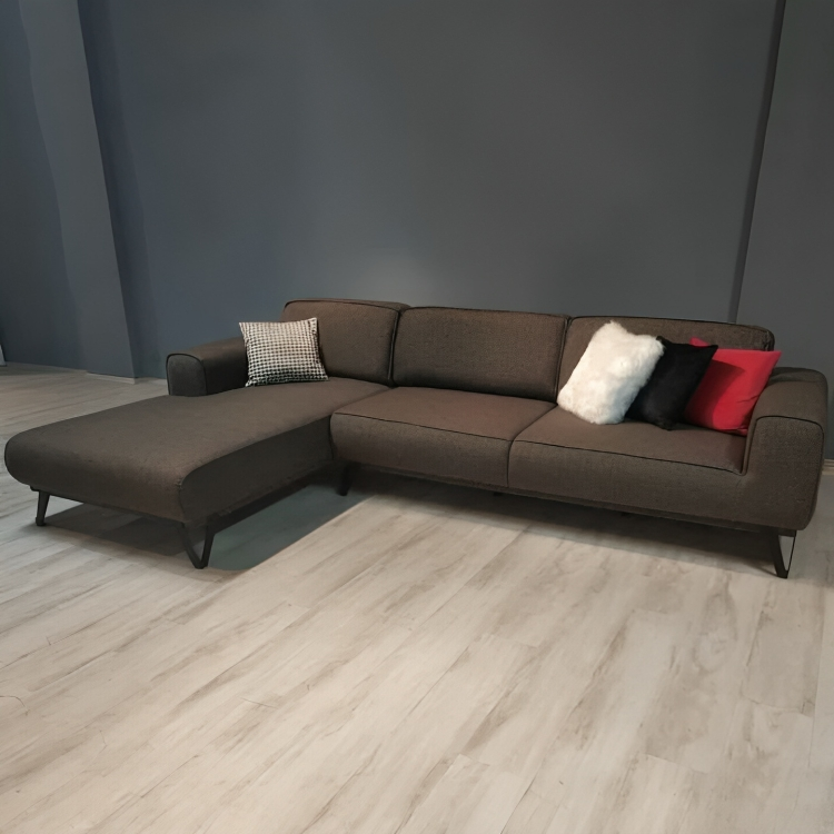 كنبة حرف L حديثة 